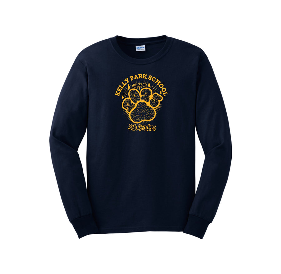 Kelly Park 8th Grade-Adult Unisex Long Sleeve Tee On-Demand