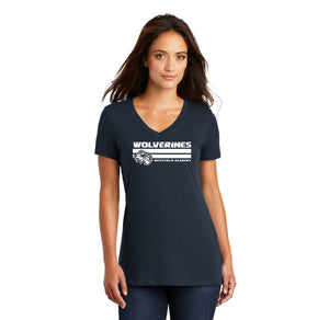 Westfield Academy & Central School Spirit Wear 2024-25-Women's Premium District V-Neck Tee