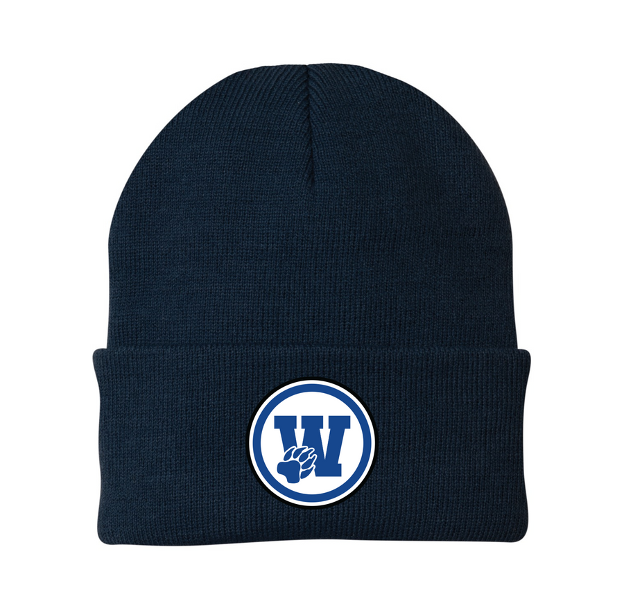 Westfield Academy & Central School Spirit Wear 2024-25-Port & Company Knit Beanie