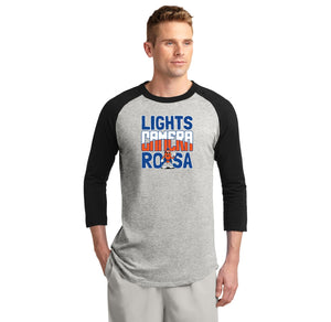 Royal Oaks-Adult Unisex Baseball Tee Camera Logo