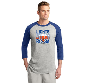 Royal Oaks-Adult Unisex Baseball Tee Camera Logo