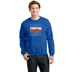 Royal Oaks-Adult Unisex Crewneck Sweatshirt Camera Logo