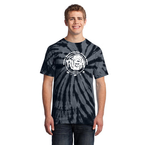 Royal Oaks School of the Arts Spirit Wear 2024-25-Adult Unisex Tie-Dye Shirt Circle Logo