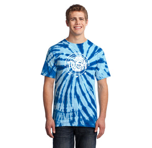 Royal Oaks School of the Arts Spirit Wear 2024-25-Adult Unisex Tie-Dye Shirt Circle Logo