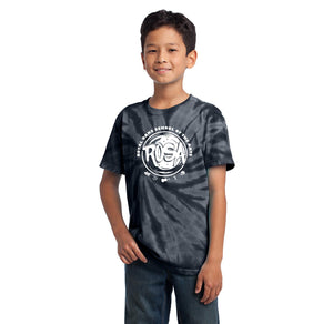 Royal Oaks School of the Arts Spirit Wear 2024-25-Youth Unisex Tie-Dye Shirt Circle Logo