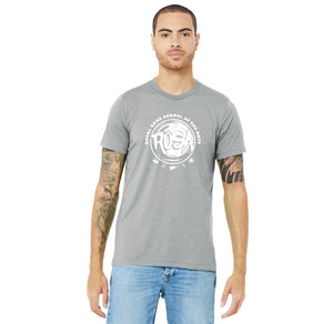 Royal Oaks School of the Arts Spirit Wear 2024-25-Adult Unisex Bella+Canvas Triblend Short Sleeve Tee Circle Logo