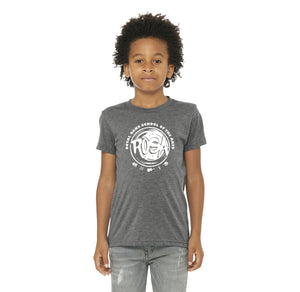 Royal Oaks School of the Arts Spirit Wear 2024-25-Youth Unisex Premium Triblend Short Sleeve Tee Circle Logo