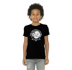 Royal Oaks School of the Arts Spirit Wear 2024-25-Youth Unisex Premium Triblend Short Sleeve Tee Circle Logo