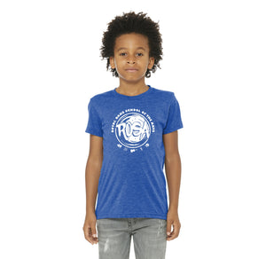 Royal Oaks School of the Arts Spirit Wear 2024-25-Youth Unisex Premium Triblend Short Sleeve Tee Circle Logo