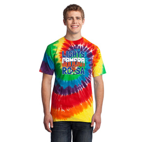 Royal Oaks-Adult Unisex Tie-Dye Shirt Camera Logo