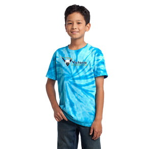 Victoria Elementary Spirit Wear 2024-25-Youth Unisex Tie-Dye Shirt