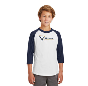 Victoria Elementary Spirit Wear 2024-25-Youth Unisex Baseball Tee