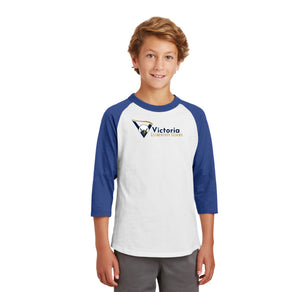 Victoria Elementary Spirit Wear 2024-25-Youth Unisex Baseball Tee