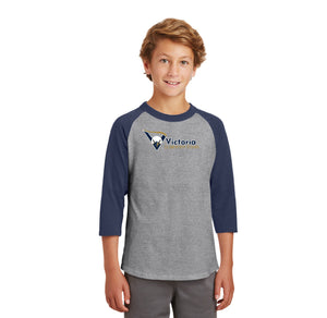 Victoria Elementary Spirit Wear 2024-25-Youth Unisex Baseball Tee