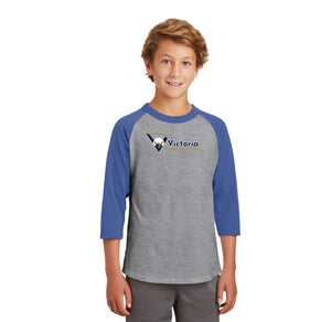 Victoria Elementary Spirit Wear 2024-25-Youth Unisex Baseball Tee