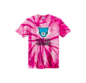 WAES-Youth Unisex Tie-Dye Shirt On-Demand Jaguar Face Logo