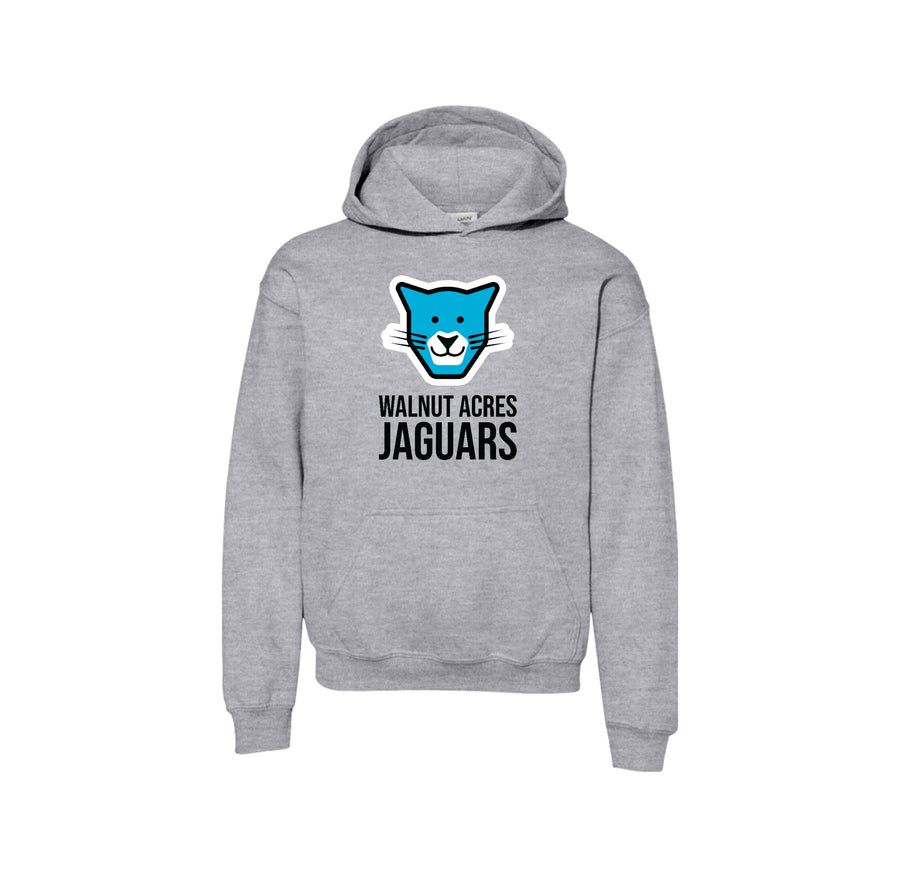 WAES-Youth Unisex Hoodie On-Demand Jaguar Face Logo