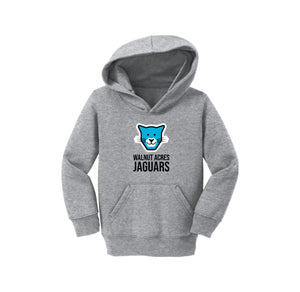 WAES-Toddler Pullover Hooded Sweatshirt On-Demand Jaguar Face Logo