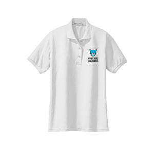 WAES-Womens Silk Touch Polo On-Demand Jaguar Face Logo