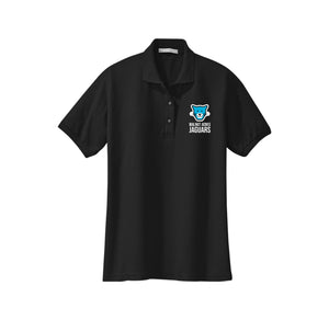 WAES-Womens Silk Touch Polo On-Demand Jaguar Face Logo