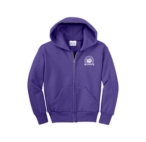 Woodland Springs On Demand-Youth Unisex Full-Zip Hooded Sweatshirt On-Demand