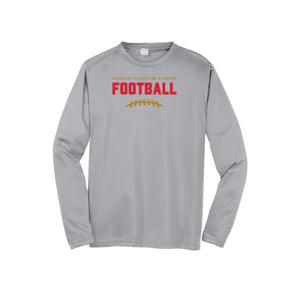 CCA-Adult Unisex Dri-Fit Long Sleeve Tee On-Demand Football