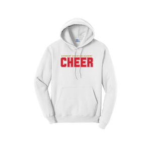 CCA-Adult Unisex Port & Co Core Fleece Pullover Hooded Sweatshirt On-Demand Cheer