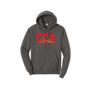 CCA-Adult Unisex Port & Co Core Fleece Pullover Hooded Sweatshirt On-Demand Mountain Bike