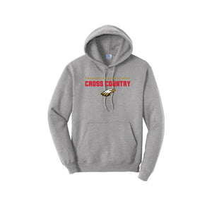 CCA-Adult Unisex Port & Co Core Fleece Pullover Hooded Sweatshirt On-Demand Cross Country