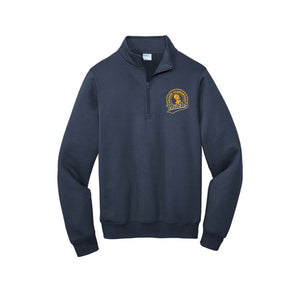 Suisun Elementary-Adult Unisex 1/4-Zip Pullover Sweatshirt On-Demand Circle Logo