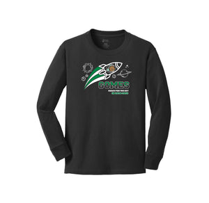 Gomes-Youth Unisex Port & Co Long Sleeve Shirt On-Demand Rocket Logo