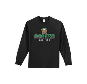 Gomes-Adult Unisex Port & Co Long Sleeve Essential Tee On-Demand Classic Logo