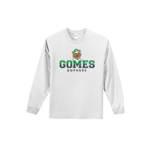 Gomes-Adult Unisex Port & Co Long Sleeve Essential Tee On-Demand Classic Logo