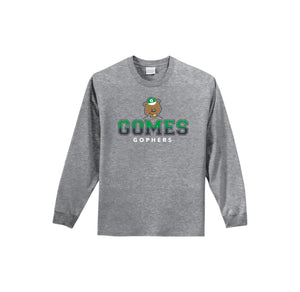 Gomes-Adult Unisex Port & Co Long Sleeve Essential Tee On-Demand Classic Logo