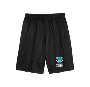 WAES-Youth Sport-Tek PosiCharge Classic Mesh Short On-Demand Jaguar Face Logo