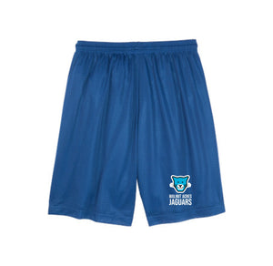 WAES-Youth Sport-Tek PosiCharge Classic Mesh Short On-Demand Jaguar Face Logo