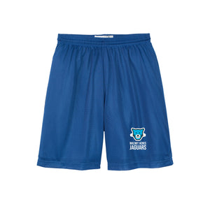 WAES-Adult Sport-Tek PosiCharge Classic Mesh Short On-Demand Jaguar Face Logo