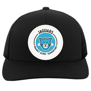 WAES-104C Trucker Snap Back - Circle Patch Jaguar Circle Logo