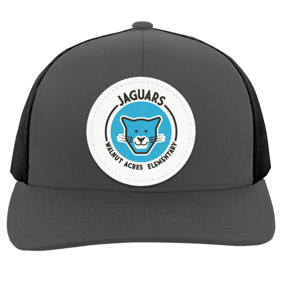 WAES-104C Trucker Snap Back - Circle Patch Jaguar Circle Logo