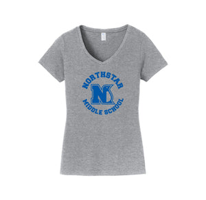 Northstar Middle School-Womens Fan Favorite V-Neck Tee On-Demand