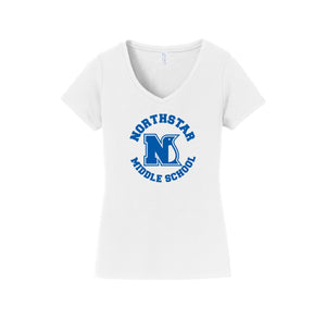 Northstar Middle School-Womens Fan Favorite V-Neck Tee On-Demand