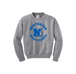 Northstar Middle School-Youth Unisex Crewneck Sweatshirt On-Demand