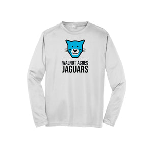 WAES-Adult Unisex Dri-Fit Long Sleeve Tee On-Demand Jaguar Face Logo