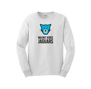 WAES-Adult Unisex Long Sleeve Tee On-Demand Jaguar Face Logo