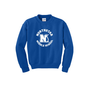 Northstar Middle School-Youth Unisex Crewneck Sweatshirt On-Demand