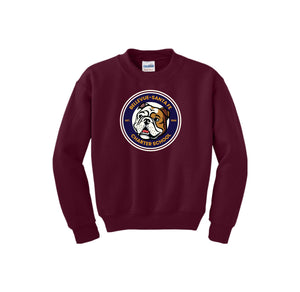 Bellevue-Santa Fe Charter Spirit Wear 2024-25 On Demand-Youth Crewneck Sweatshirt Full Color Logo