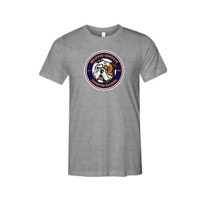 Bellevue-Santa Fe Charter Spirit Wear 2024-25 On Demand-Adult Triblend Short Sleeve Tee Full Color Logo