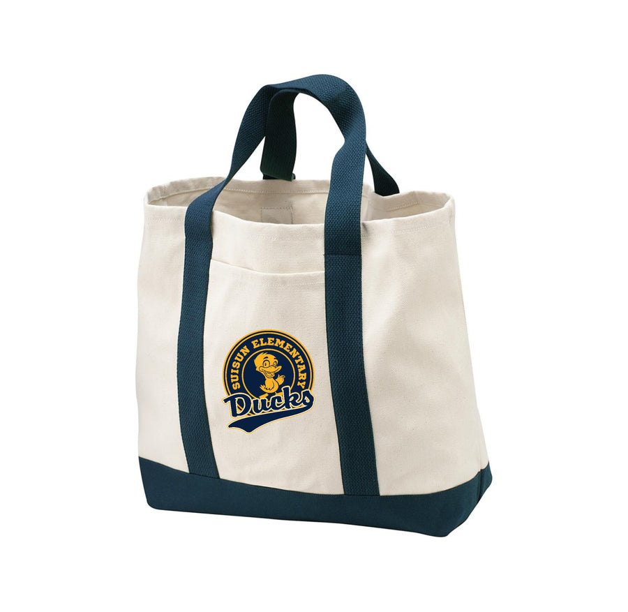 Suisun Elementary-Port Authority Ideal Twill Two-Tone Shopping Tote On-Demand