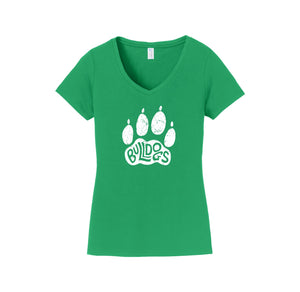 BMS On Demand-Womens Fan Favorite V-Neck Tee On-Demand Paw