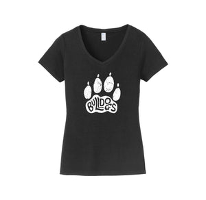 BMS On Demand-Womens Fan Favorite V-Neck Tee On-Demand Paw